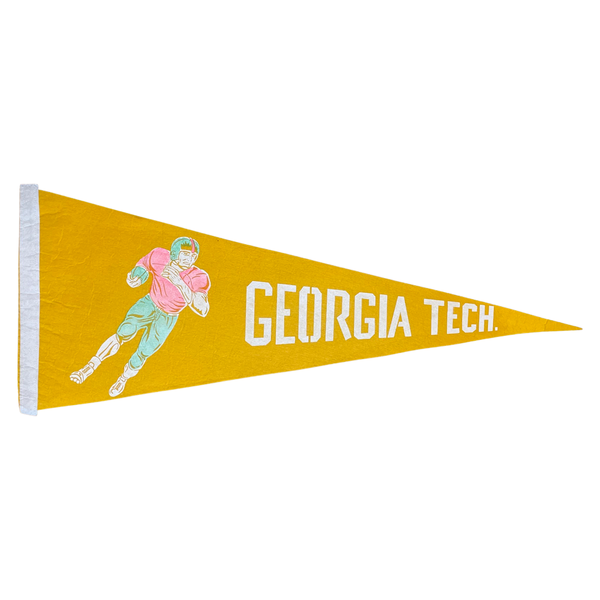 Vintage Pennant - Georgia Tech Yellowjackets
