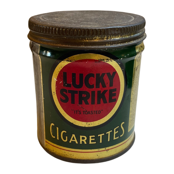 Lucky Strike Cigarettes Tin