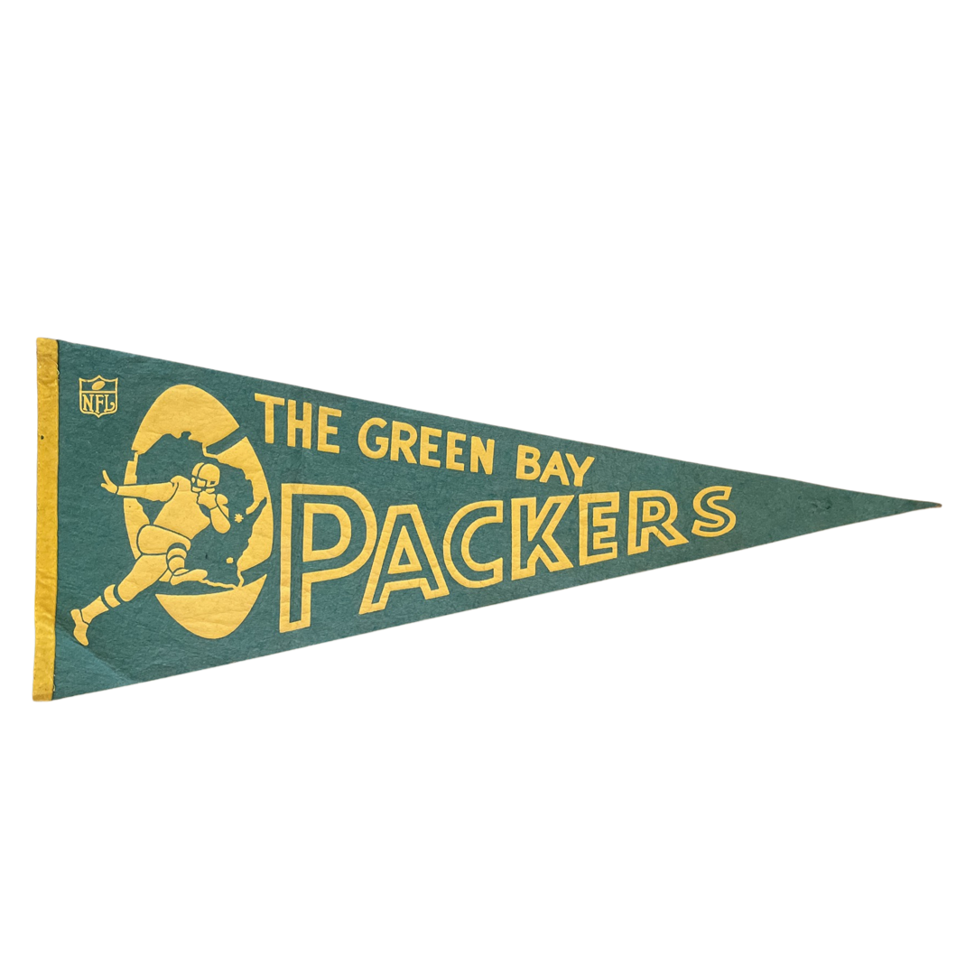 Vintage Pennant - Green Bay Packers Football