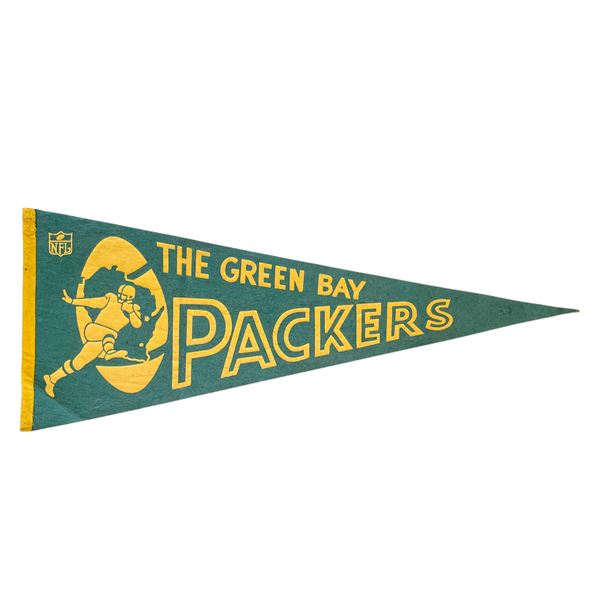 Vintage Pennant - Green Bay Packers Football