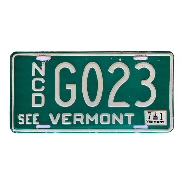 Vanity License Plate - GO23