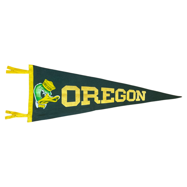 Vintage Pennant - University of Oregon Ducks