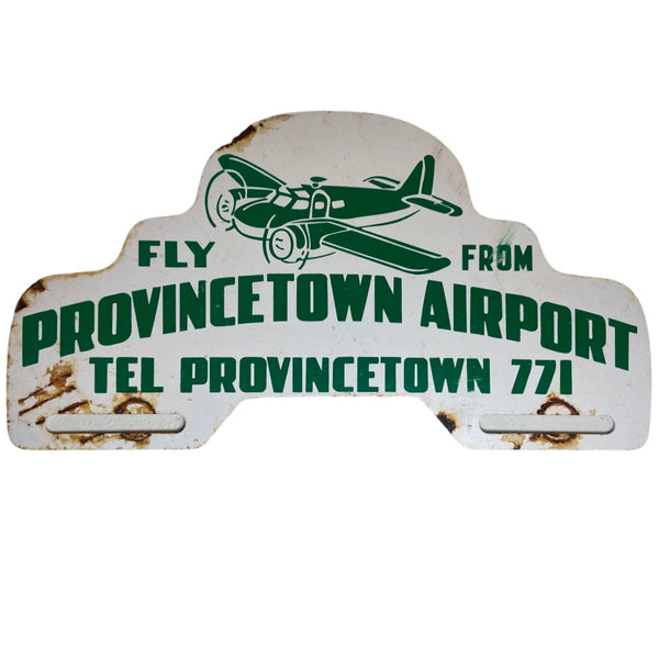 License Plate Topper - Provincetown, Massachusetts