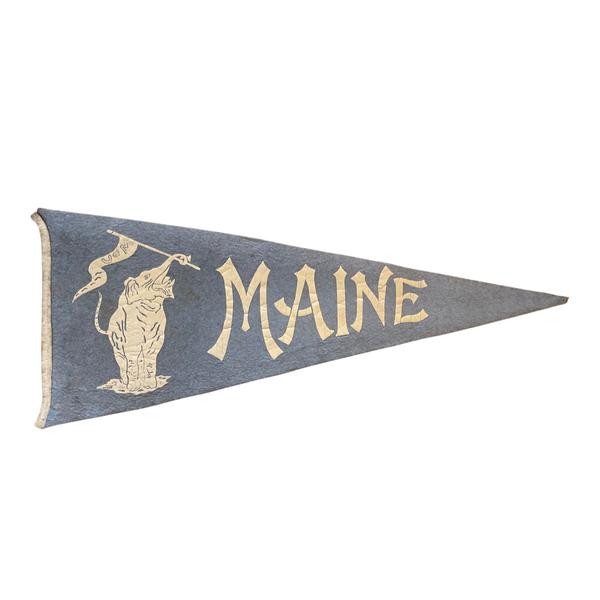 Vintage Pennant - University of Maine