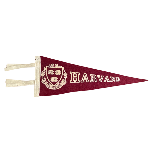 Vintage Pennant - Harvard Univesity Crimson