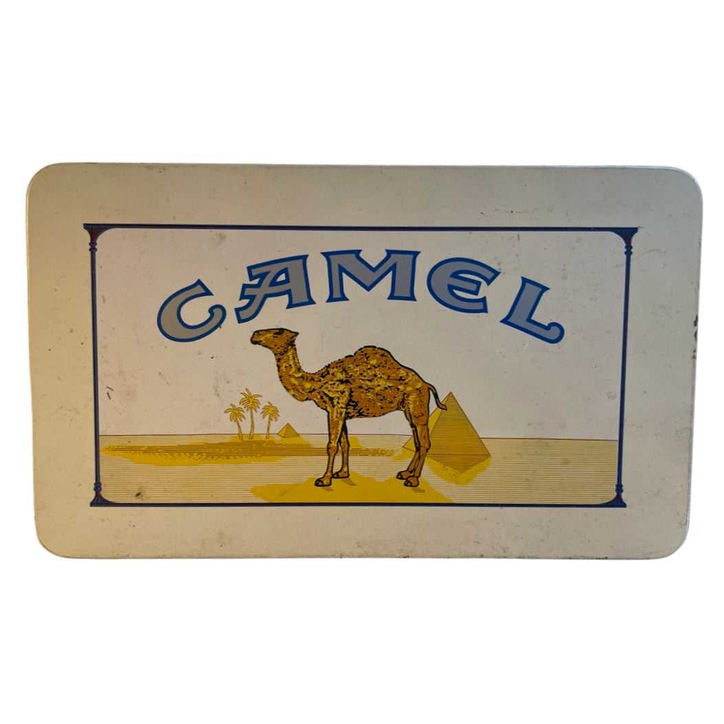 camel cigarette tin Vintage Tobacco Lights Metal Case Box Made in Germany Vintage Camel Cigarettes Sign sold