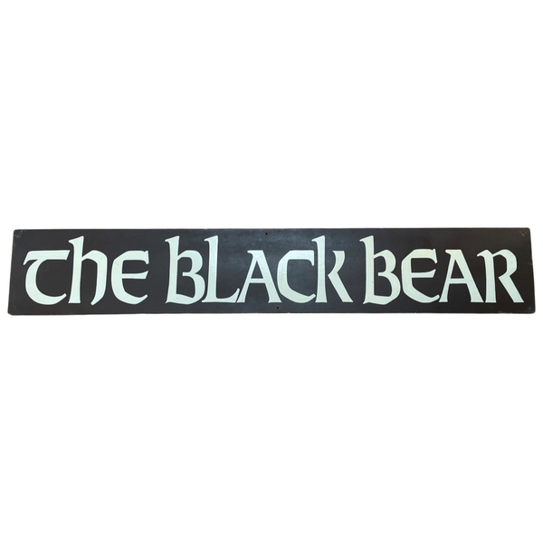 “The Black Bear” Wooden Pub/Inn Vintage Sign
