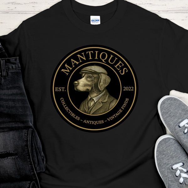 Triblend Unisex T-Shirt | Mantiques | Mantiques Dog Logo