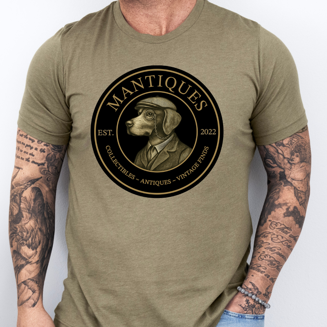 Tri-Blend Unisex T-Shirt | Mantiques | Mantiques Logo