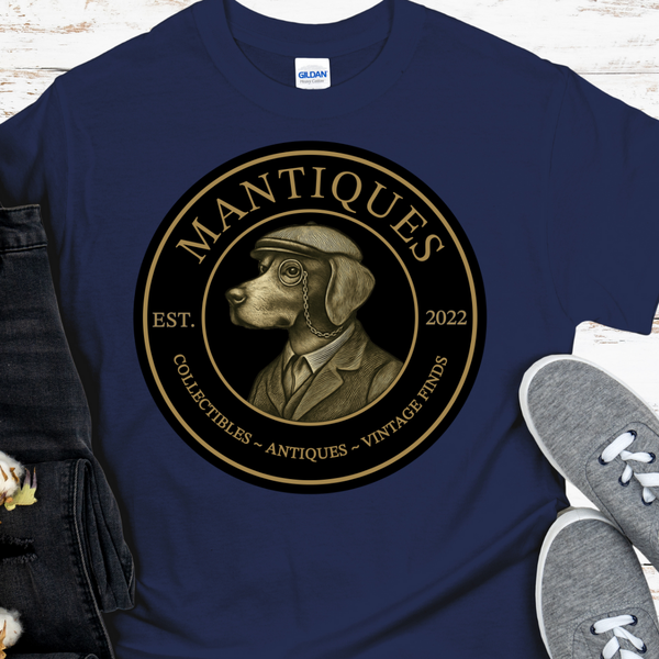 Tri-Blend Unisex T-Shirt | Mantiques | Mantiques Logo