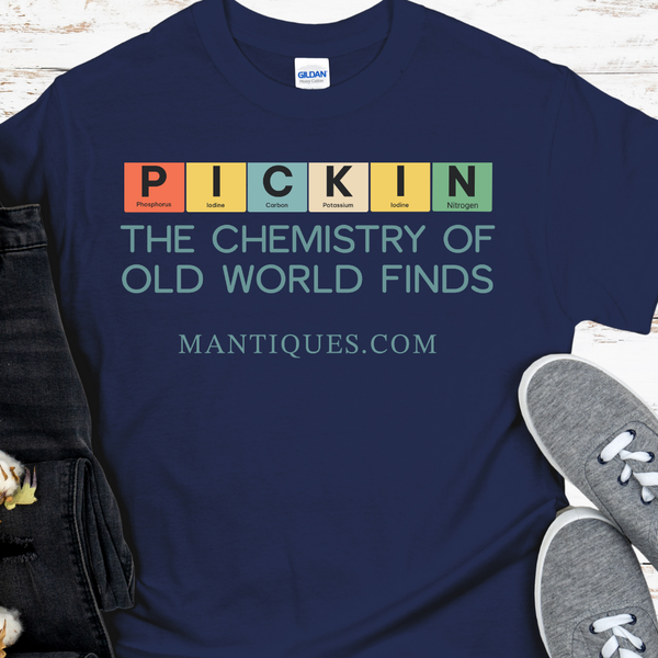 Triblend Unisex T-Shirt | Mantiques |  Pickin - The Chemistry of Old World Finds