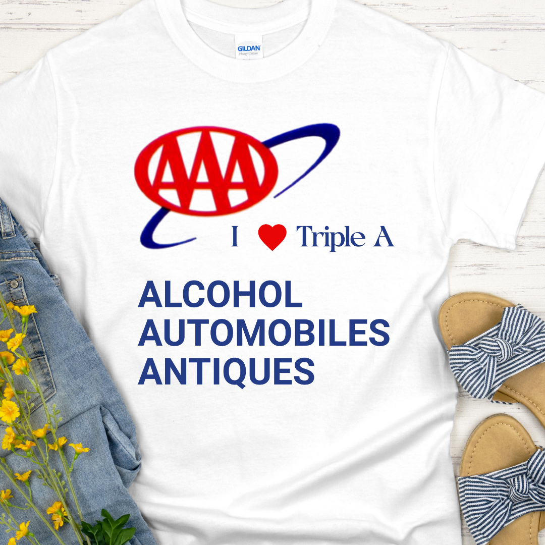 Tri-Blend Unisex T-Shirt |  Mantiques |   I Love Triple A