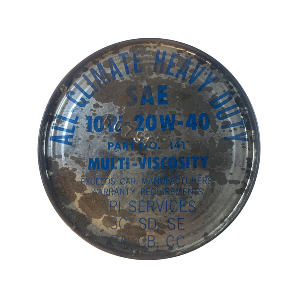 Quaker State Oil Can (Top)