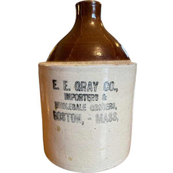 Antique Stoneware Jug (Front)