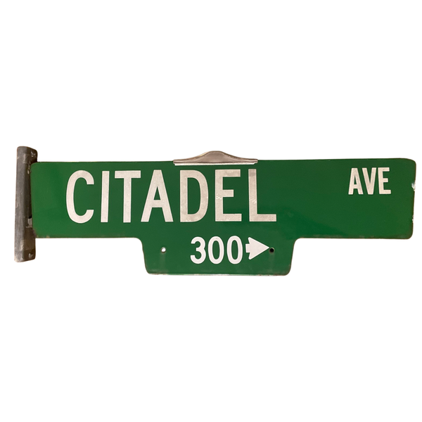 Vintage Porcelain Sign