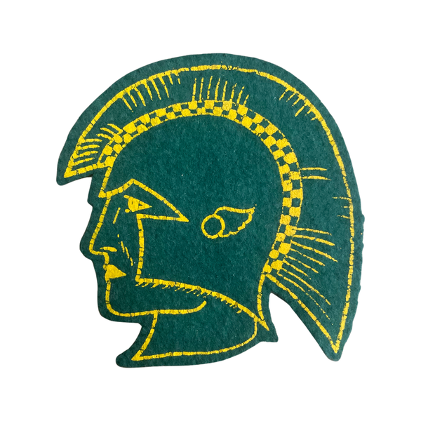 Vintage Felt Patch - Spartan