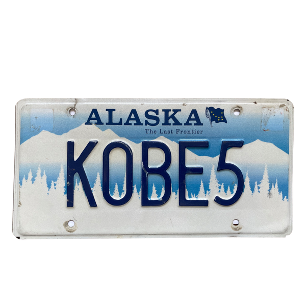 Vanity License Plate - KOBE5