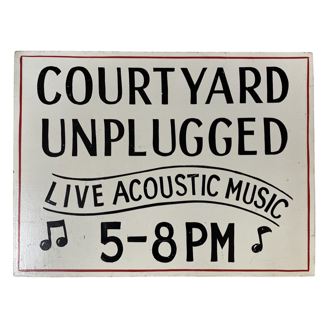 Vintage Music Sign