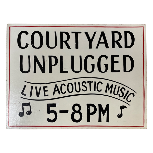 Vintage Music Sign