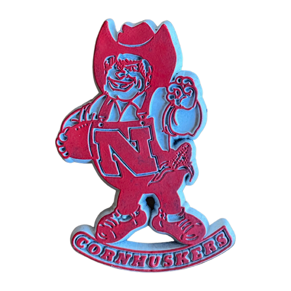 Vintage Magnet - Nebraska Cornhuskers