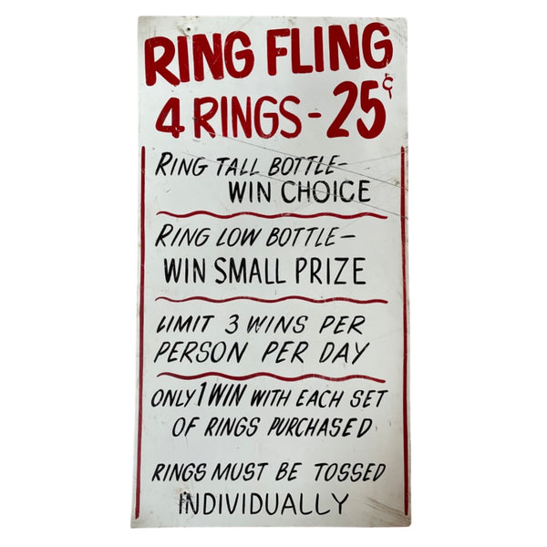 Vintage Carnival Sign