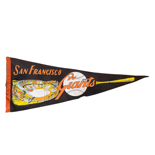 Vintage Pennant - San Francisco Giants Baseball