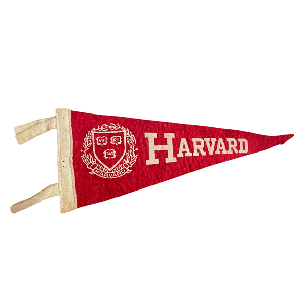 Vintage Pennant - Harvard University Crimson